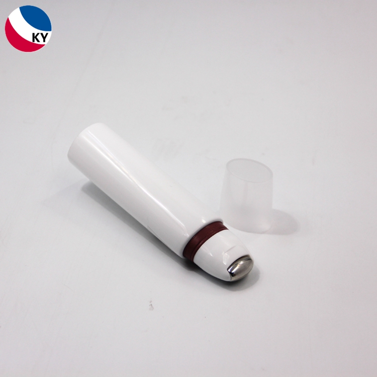 50ml Cosmetic Packaging Containers Soft Plastic Tube with Metal Roller