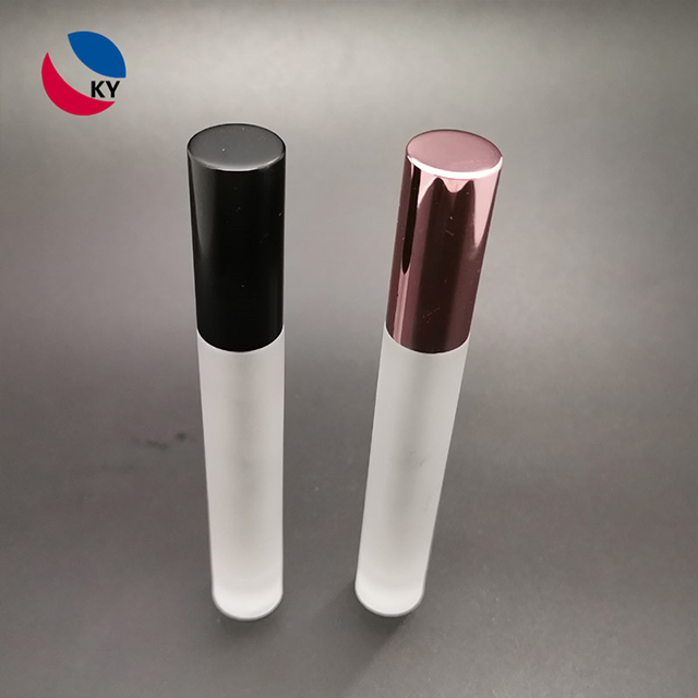 10ml Glass Mascara with aluminum Lid Custom Mascara Brush for Makeup Cosmetic Packaging