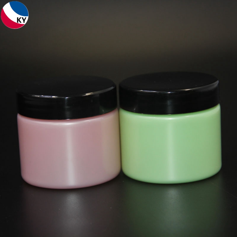 50g PET Face Cream pink green Color Plastic Pump Bottle Plastic Face Cream Jar For Cosmetic Container 