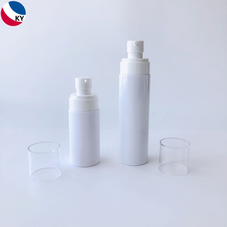 100ml 150ml PET White Plastic Pump Bottle Cosmetic Plastic Lotion Bottle Packaging with Pump