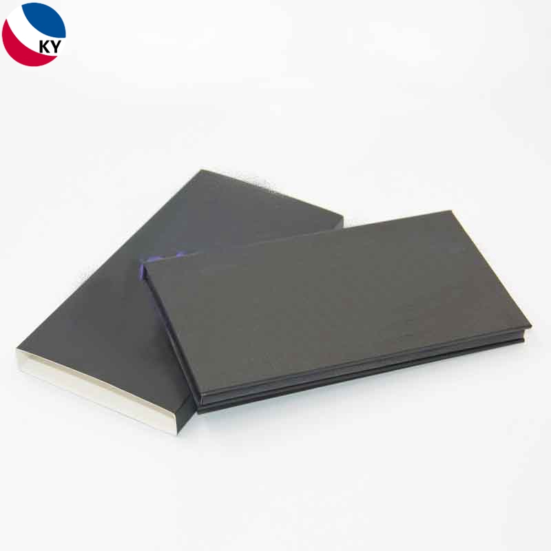 8 Colors Private Label Eyeshadow Palette with Mirror Custom Black Cosmetic Packaging Empty Rectangular Shape